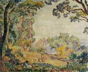 Women and Girls in the Countryside, 1906