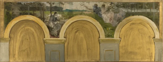 Sketch for the Salon des Sciences at Paris City Hall: The Coronation of Science, between 1888 and 1892 (squared)
