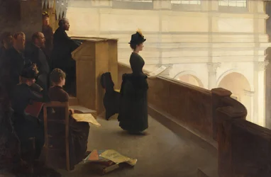 The Organ Rehearsal