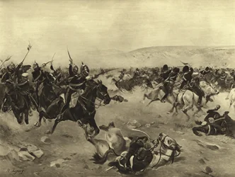 The Charge of the Heavy Brigade, Battle of Balaclava, 1854