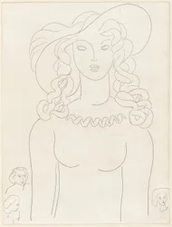Apparition, Plate Three from Poesies de Mallarmé