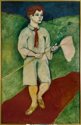 Boy with Butterfly Net