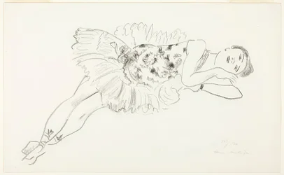 Dancer Reclining, from Ten Dancers