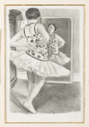 Dancer Reflected in the Mirror