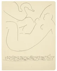 Study - Leda and the Swan