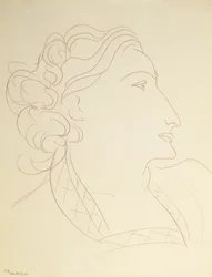 Female Profile (Portrait of L.N. Delektorskaya)