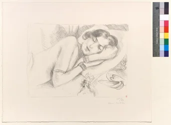 Sleeping Figure with Slippers