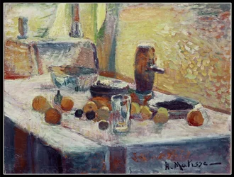 First Orange Still Life