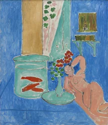 Goldfish and Sculpture