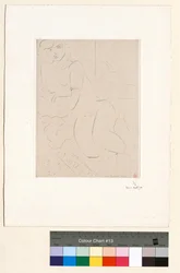 Large Reclining Nude Three-Quarters