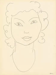 Head, Curly Hair