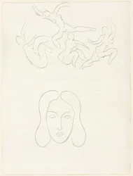 Hérodiade, Scene IV, Plate Thirteen from Poesies de Mallarmé