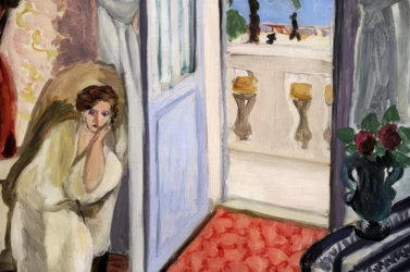 Interior at Nice (Room at the Hôtel Méditerranée)