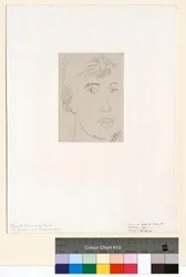 Josette Gris, Three-Quarter View