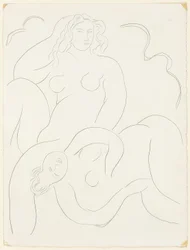 The Afternoon of a Faun: Égloue, plate 14 from Mallarmé
