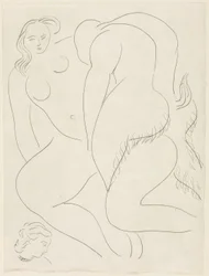 The Afternoon of a Faun: The Faun III, plate seventeen from Poesies de Mallarmé