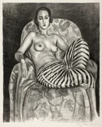 Large Odalisque in Striped Pantaloons