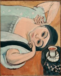 Laurette with the Coffee Cup