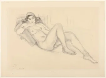 Nude with Turban
