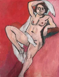 Nude with a White Scarf