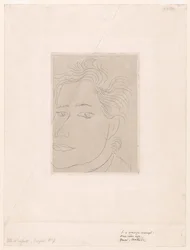 Outamaro, Portrait of Margot Matisse
