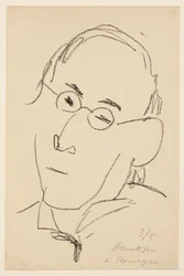 Portrait of Paul Léautaud