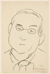 Portrait of Paul Léautaud