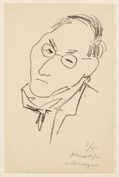 Portrait of Paul Léautaud