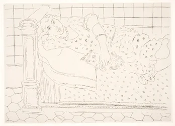 Rest, figure with Gika
