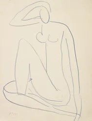 Seated Female Figure
