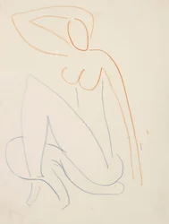 Seated Female Figure