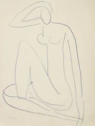 Seated Female Figure
