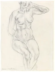 Seated Nude, c.1918