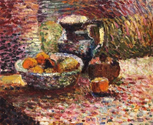 Still Life with Pitcher and Fruit