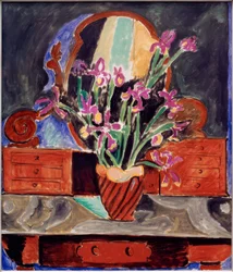 Vase with Irises