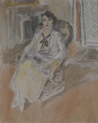 Woman Seated in an Armchair