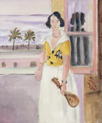 Woman with Mandolin