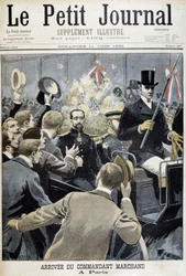 Arrival of Commander Marchand in Paris