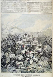 Destruction of a German expedition to Africa - in 