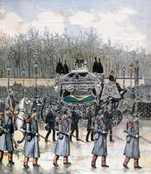 Funeral of the Emperor of Brazil, 1891