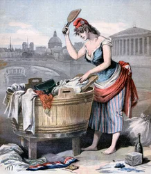 Marianne, the Queen of the Washerwomen, 1893