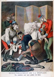 Renewal of the Triple Alliance of Germany, Austria and Italy, 1896