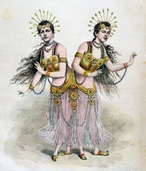 Rosa and Josepha Blazek, Siamese Twins from Bohemia