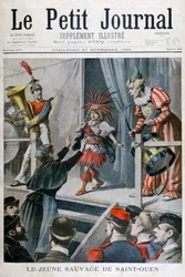 The young savage of Saint-Ouen, Paris