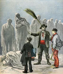 Caricature of French politicians