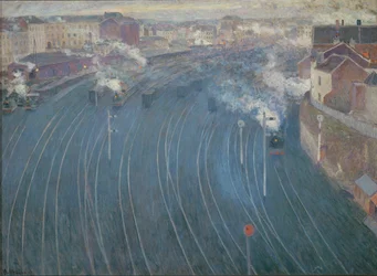 The Luxembourg Station in Brussels