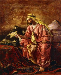 An Arab Reading a Letter
