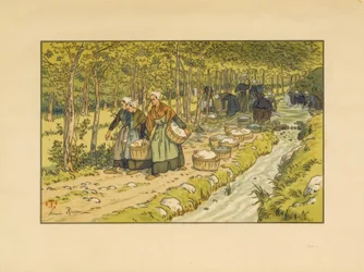 Washhouse at Tréboul