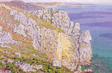 Morgat, Cliffs at Port Haor