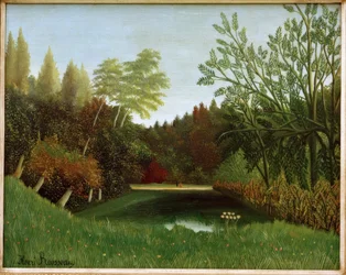 View of the Bois de Boulogne